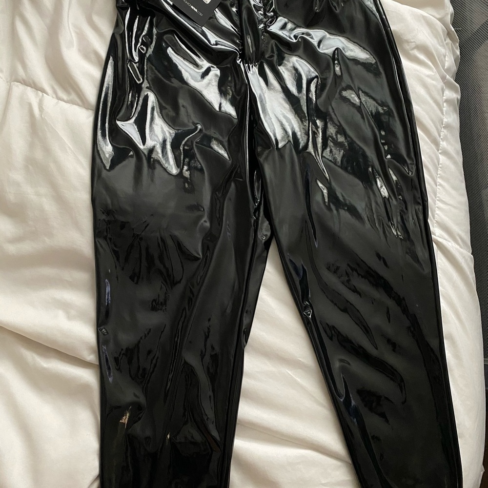 Vinyl Fashion Nova Pants - Never Worn -